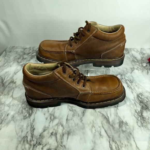 Dr. Martens 11525 Mens Shoes Tan Brown Leather Boots Size 13 M - Picture 2 of 6